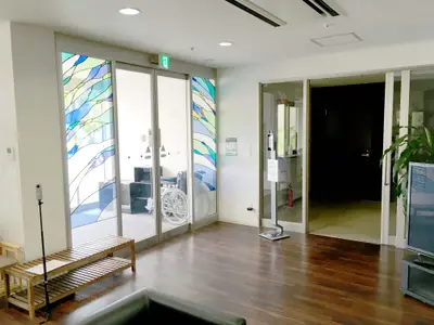 リュミエール神山の受付・エントランスの写真